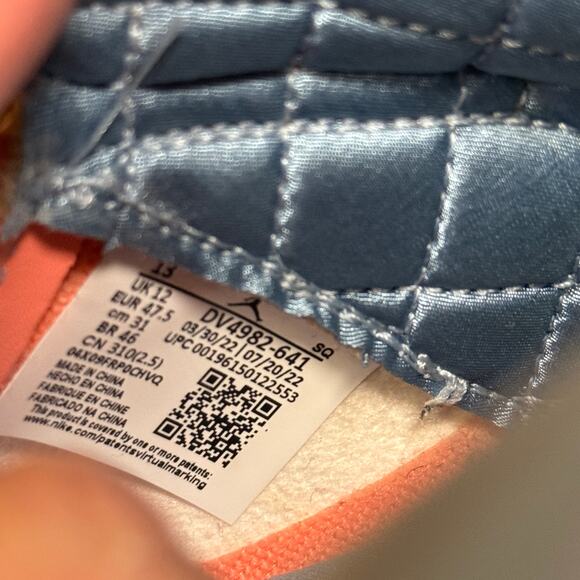 DJ Khaled x Air Jordan 5 Retro We The Best Crimson Bliss Size 13 DV4982-641 - Picture 9 of 9